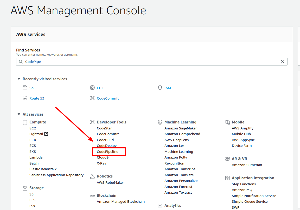 AWS Console